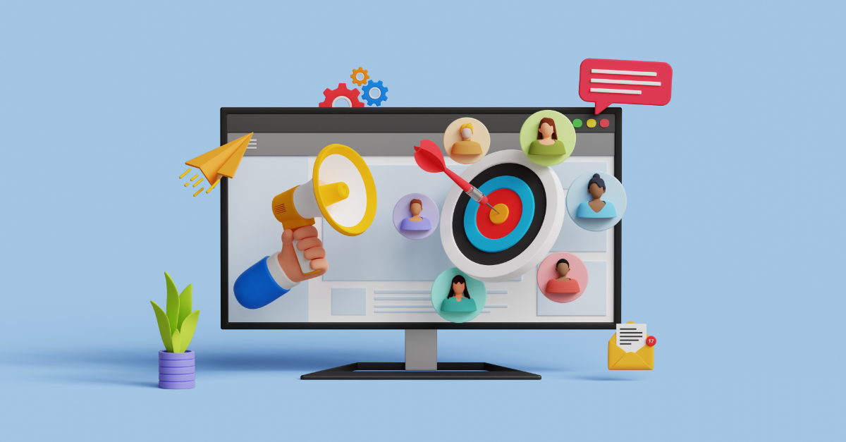 graphic showing idea behind building an ICP in B2B marketing