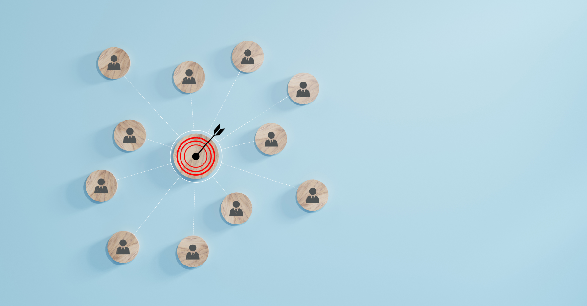 hitting a target as part of creating content for B2B prospects