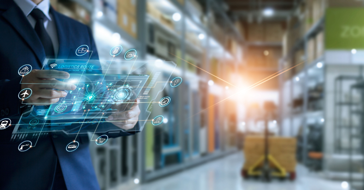 people leveraging future technologies in freight and logistics industry marketing