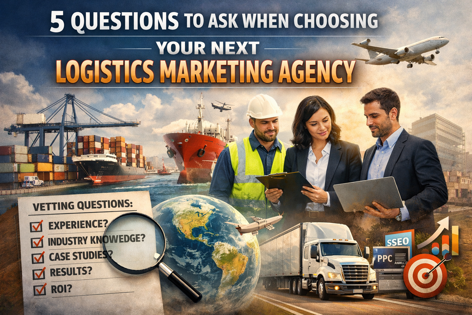 5 Questions to Rigorously Vet Your Next Logistics Marketing Agency